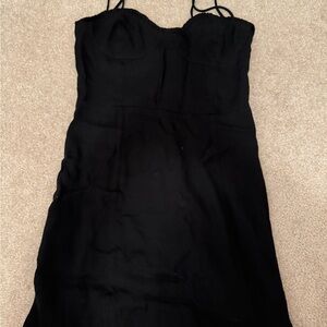Wilfred crepe Black Dress